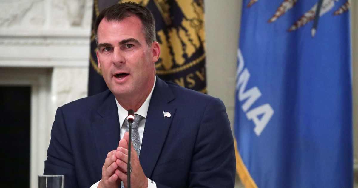 Oklahoma Governor Kevin Stitt said President Donald Trump was 'getting bad advice' on immigration, urging accountability and warning against politicization as Minneapolis protests grew (Getty Images)