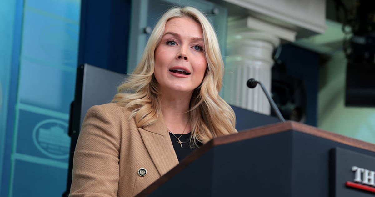 White House Press Secretary Karoline Leavitt argued that Minnesota Governor Tim Walz emboldened activists to monitor ICE and Border Patrol, exposing agents to harassment and danger (Anna Moneymaker/Getty Images)