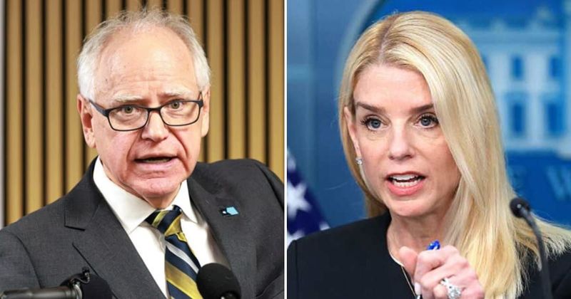 Tim Walz fires back at Pam Bondi, tells her to focus on Epstein files instead of Minnesota fraud