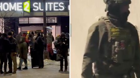 Videos show protesters attack Home2 Suites hotel in Minneapolis, injuring federal agent