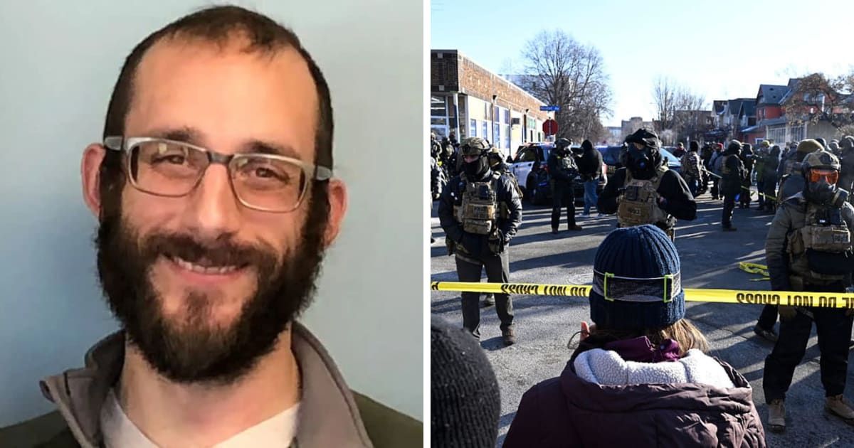 Father Harry Tasto remembered ICU nurse Alex Pretti for his gentleness and urged mourners to dismiss negative portrayals from national leaders (RealAlexJones/X, Getty Images)