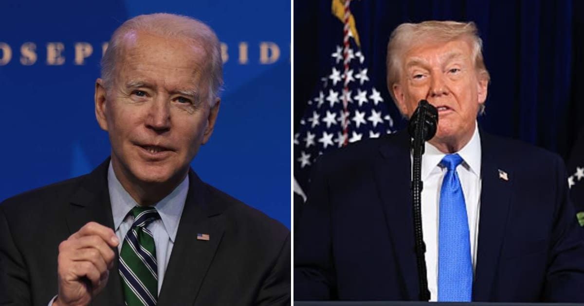 Former President Joe Biden warned that no president could override core American values as he said national principles endured if citizens stood up and spoke out, rejecting unchecked executive power (Getty Images)