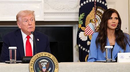 Trump dismisses resignation calls, says Kristi Noem is doing a ‘very good job’