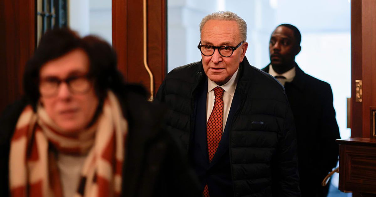 US Senate Minority Leader Chuck Schumer vehemently condemned ICE operations across the country, focusing on Minnesota following the death of ICU nurse Alex Pretti (Getty Images)