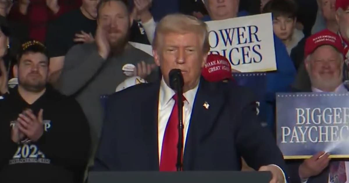 Donald Trump said his Iowa visit launched the midterm campaign, warning Democratic wins would undo policies and urging voters to back Republicans (Screengrab/The White House/YouTube)