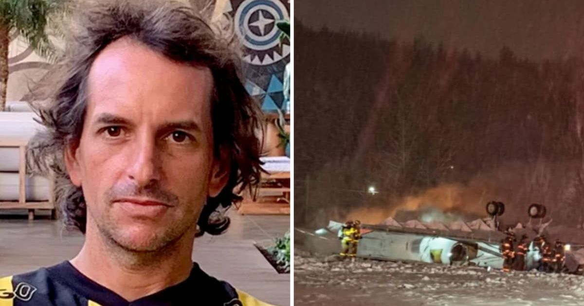 On January 27, Nick Mastrascusa was identified by his wife as the fourth victim in the crash (GoFundMe/Valeria Mastrascusa, @DisasterAlert2/X)