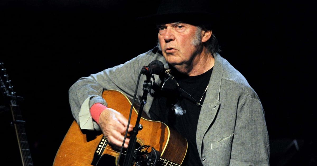 Neil Young offered Greenlanders a year of free access to his archives in hopes of easing what he called the 'unwarranted stress and threats' from the Trump administration (Kevin Winter/Getty Images)