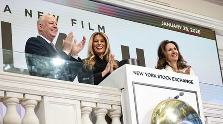Melania Trump rings NYSE opening bell to promote ‘unprecedented’ inauguration documentary
