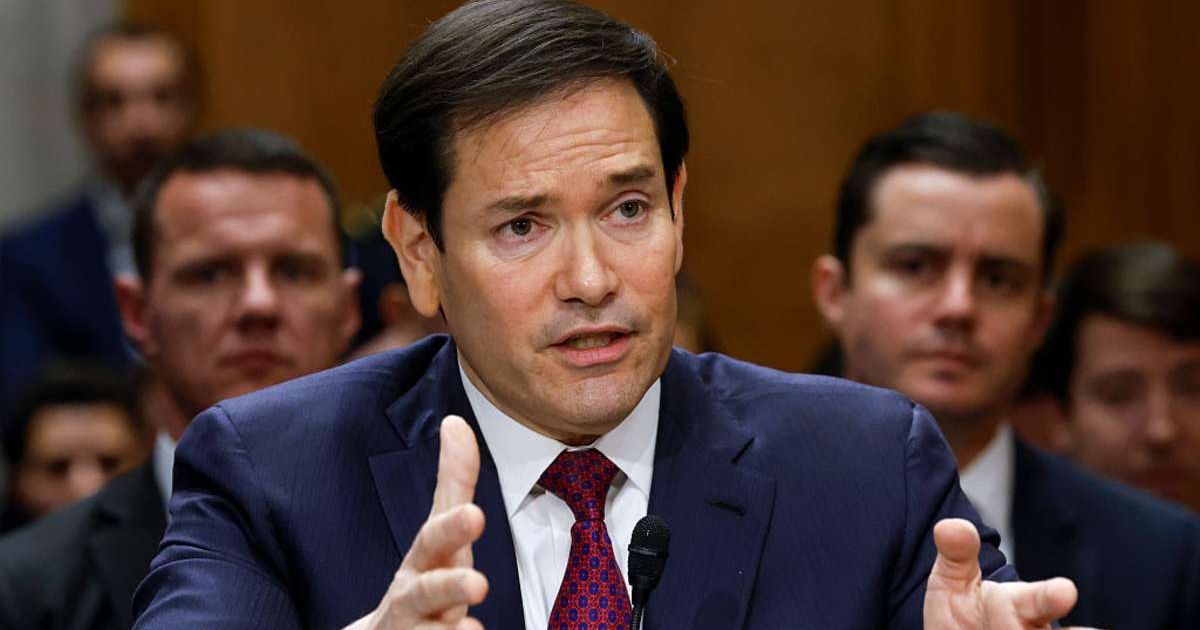 Secretary of State Marco Rubio said that sanctioned Venezuelan oil sales were permitted but revenues had to be tightly controlled to ensure they benefit the Venezuelan people (Chip Somodevilla/Getty Images)