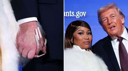 Trump jokes about growing his own nails after praising Nicki Minaj’s manicure: ‘I love those’