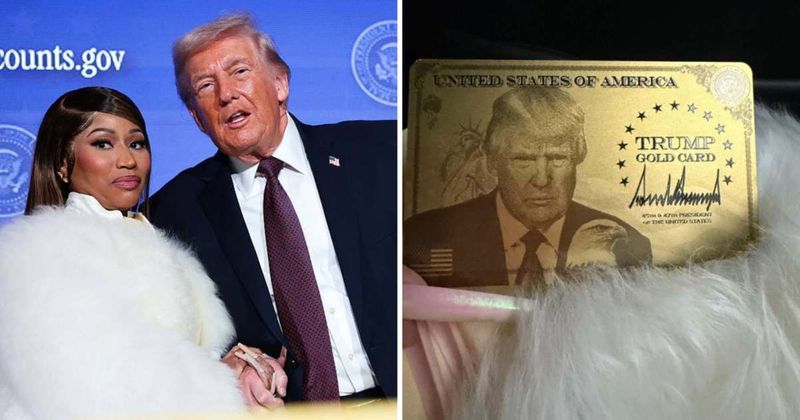 Nicki Minaj shows off Trump Gold Card, says she is ‘finalizing citizenship paperwork’