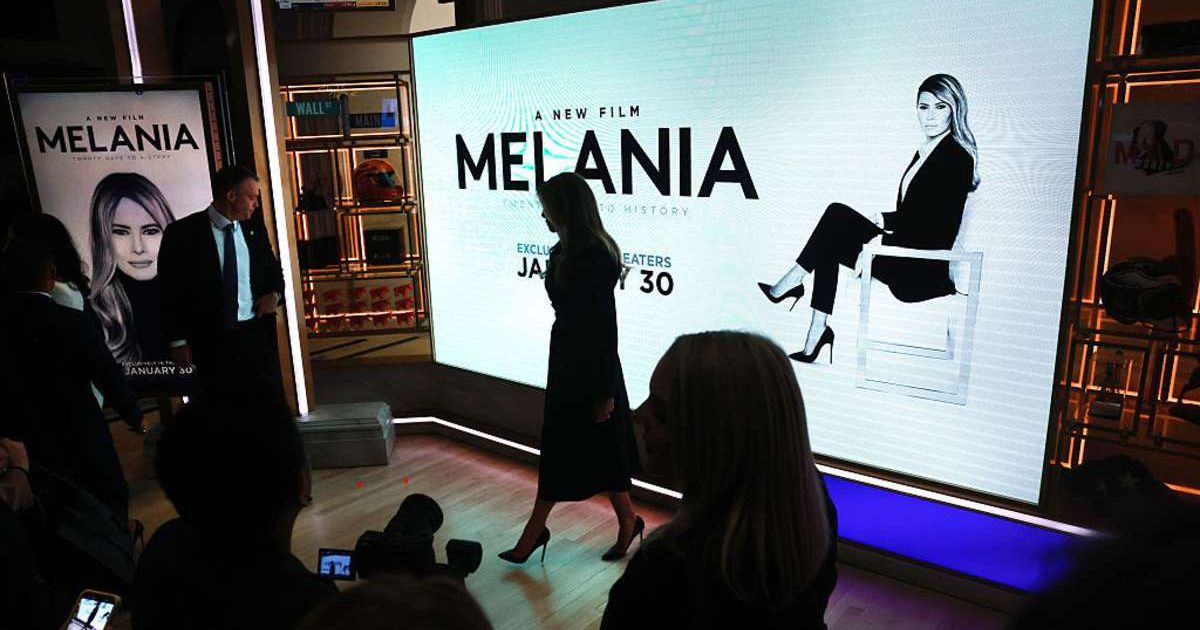 First lady Melania Trump's documentary is set to release in select theaters on Friday, January 30 (Spencer Platt/Getty Images)