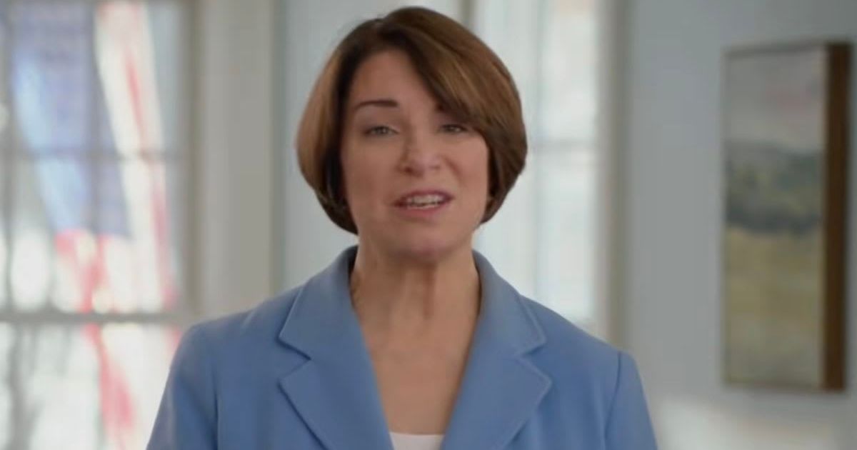 The longtime senator Amy Klobuchar joins the race at a time when state is reeling under federal immigration enforcement and largescale protests. (Amy Klobuchar/YouTube)