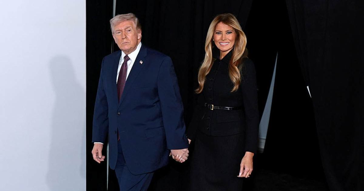President Donald Trump and First Lady Melania Trump attended the premiere of ‘Melania’ at The Kennedy Center (Dimitrios Kambouris/Getty Images)