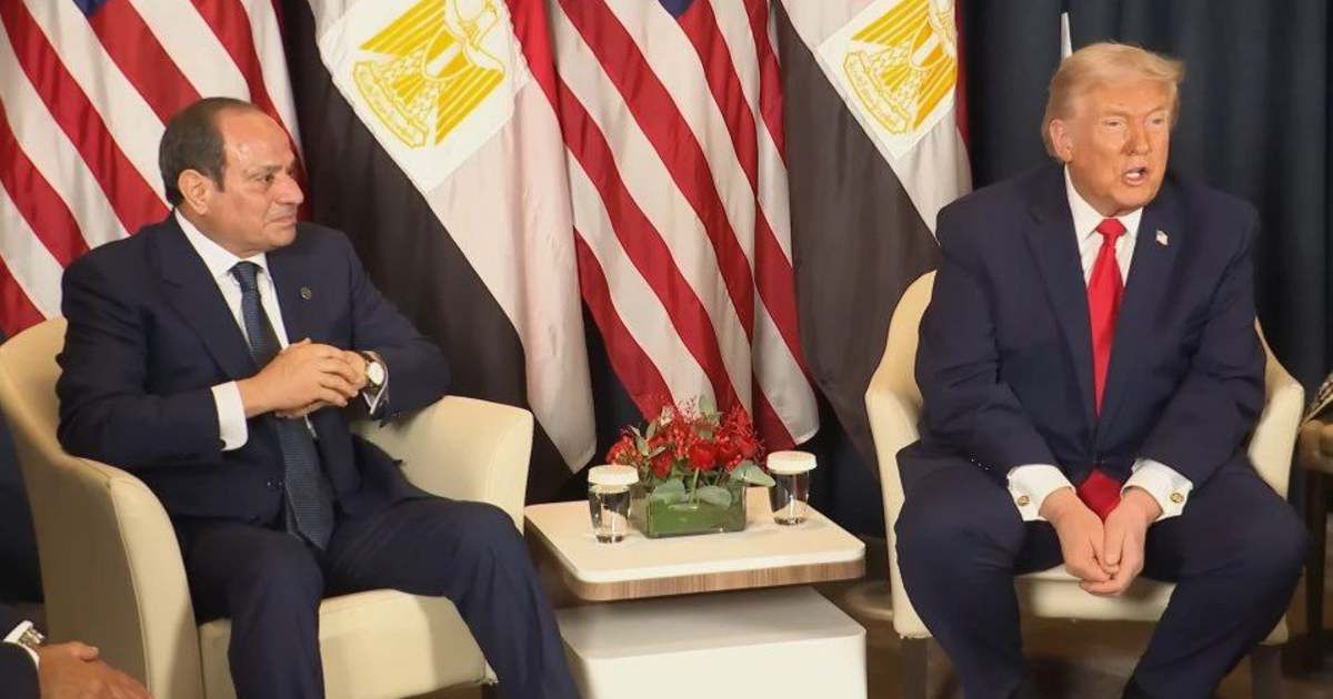 Doctored video misrepresents Trump’s Davos meeting with Egypt’s Sisi (@WhiteHouse/YouTube)