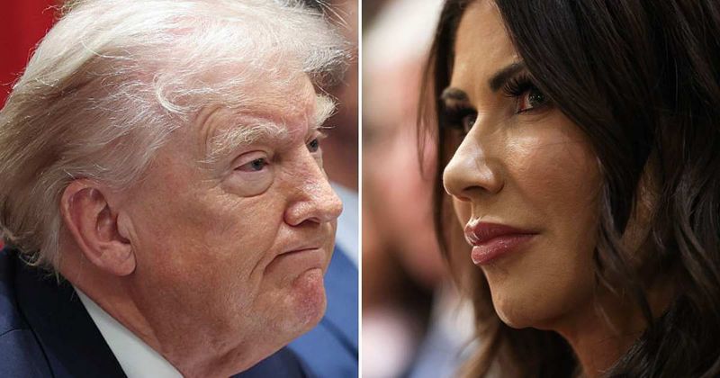 Trump ignores Kristi Noem during Cabinet meeting as calls for her firing grow amid ICE crackdown