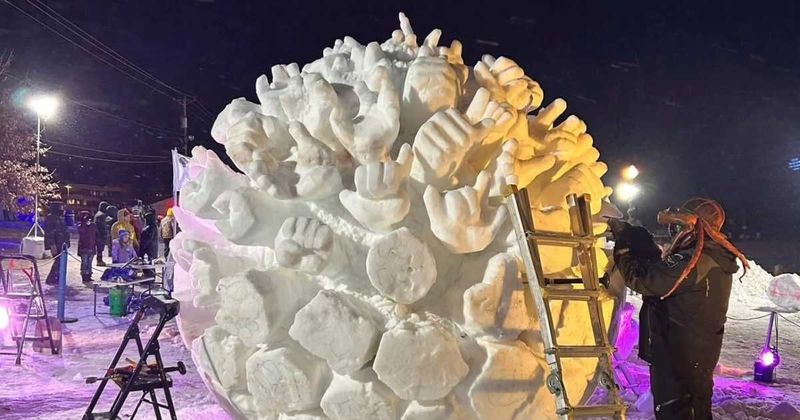 Team USA disqualified from World Snow Sculpting Championship in Minnesota over anti-ICE message