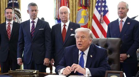 'You're a loud person': Trump snaps at ABC reporter over $10 billion IRS lawsuit