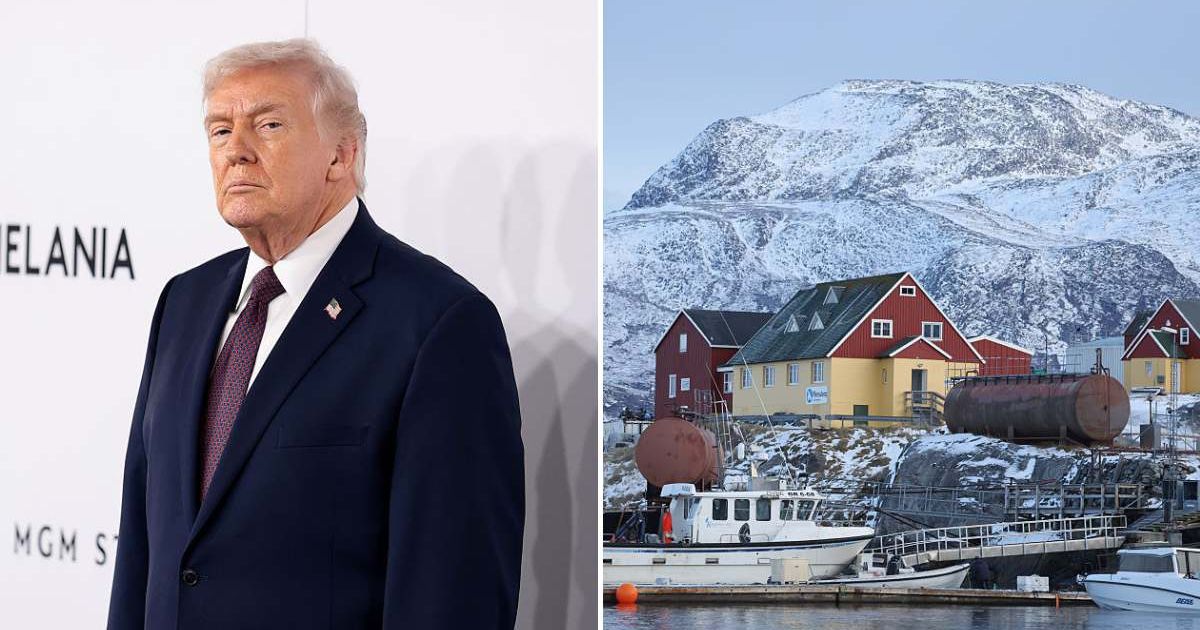 Analysts have warned that Trump’s push for Greenland’s rare minerals will face infrastructural and political challenges (Dimitrios Kambouris/Getty Images, Sean Gallup/Getty Images)