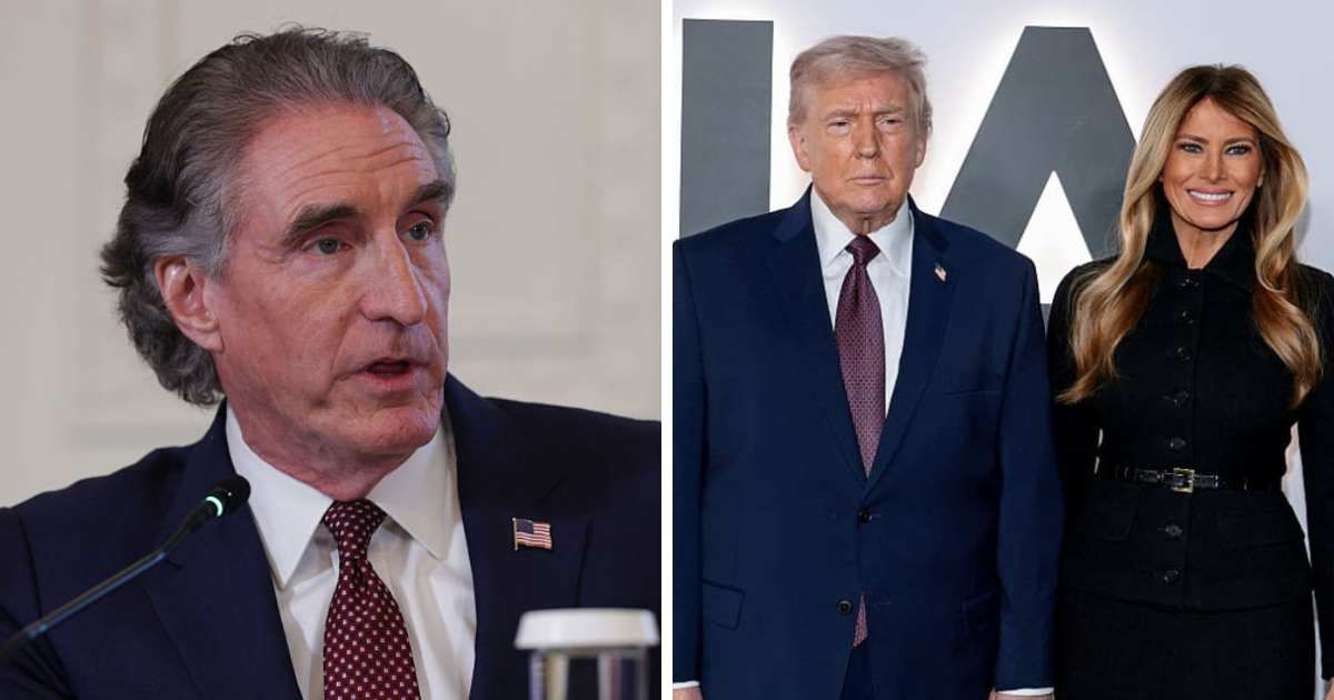 Doug Burgum reflected on Donald Trump’s leadership and Melania’s influence at the documentary screening (Getty Images)