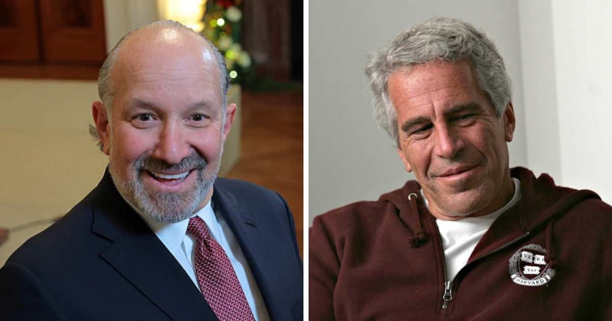 DOJ documents showed Howard Lutnick visited Jeffrey Epstein’s island with family and friends (Getty Images)