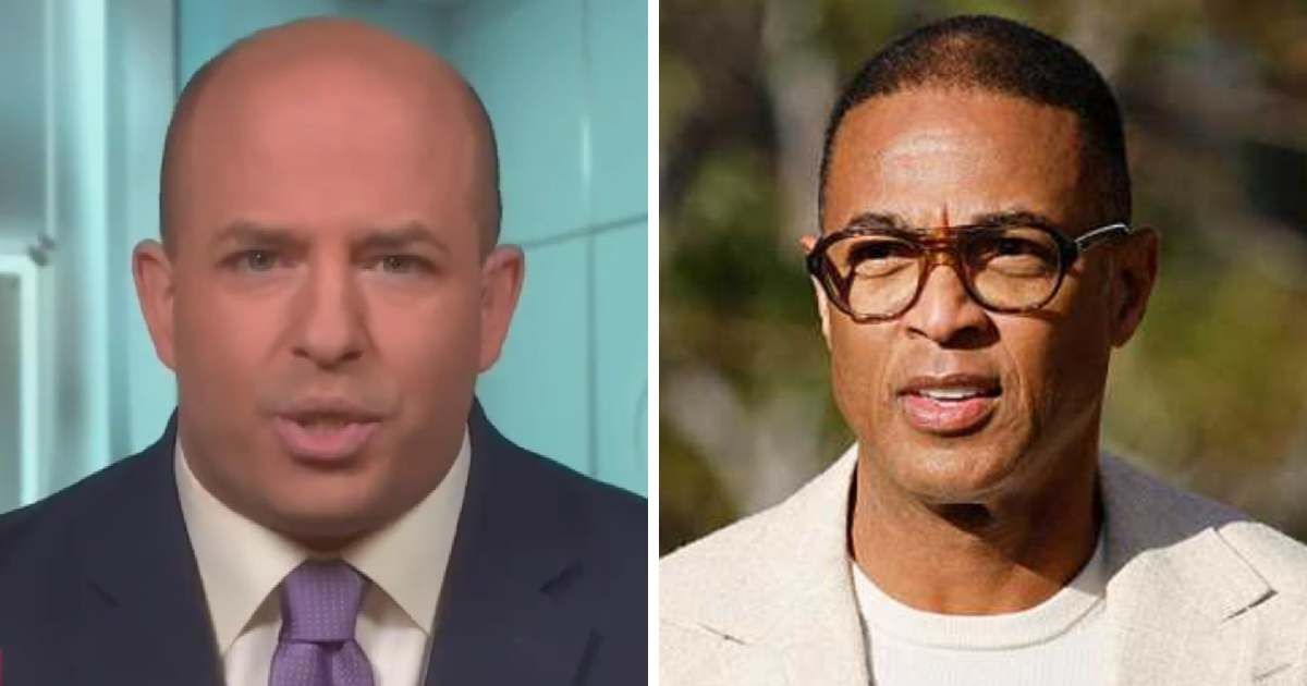 Brian Stelter discussed Don Lemon’s church protest coverage while defending his role as a journalist (Screengrab/@CurtisHouck/X, Getty Images)