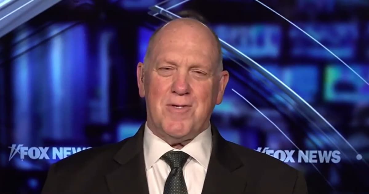 Tom Homan denied that Donald Trump is backing off his promise of mass deportations during an appearance on Fox News’ 'Hannity' (Screengrab/Fox News)