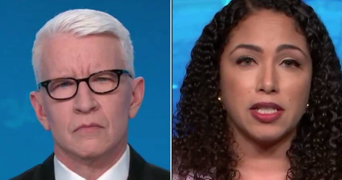 Anderson Cooper interviewed Georgia Fort on AC360 about her arrest by federal authorities (@AC360/X)