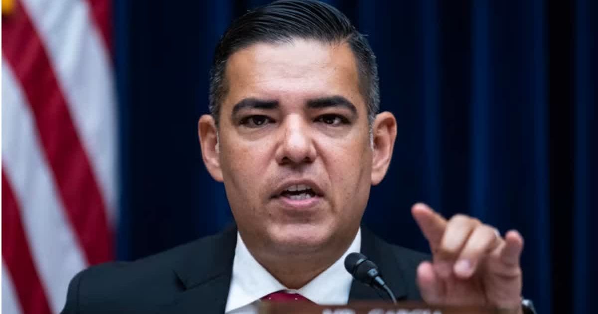 Representative Robert Garcia accused the Justice Department of claiming full compliance while intentionally withholding millions of pages of evidence (Getty Images)