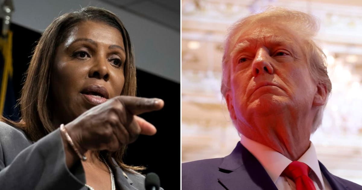 James argued that the raid on Georgia’s election hub is part of a 'terror' campaign aimed at keeping Republicans in power (Getty Images)