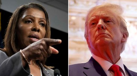 James blasts Trump for promoting 'violence' and 'terror' in election office raid