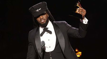 Shaboozey dedicates first Grammy to ‘all children of immigrants’ in emotional speech