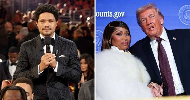 Trump adviser calls Trevor Noah a 'talentless loser' for mocking Nicki Minaj at Grammys