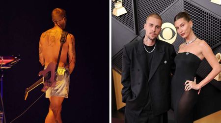 Justin Bieber debuts new back tattoo at Grammys and fans believe it’s of his wife Hailey