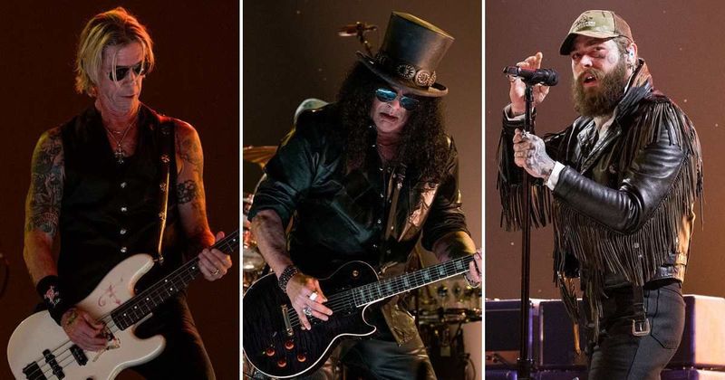 Post Malone, Slash and Duff McKagan honor Ozzy Osbourne during 2026 Grammys In Memoriam segment