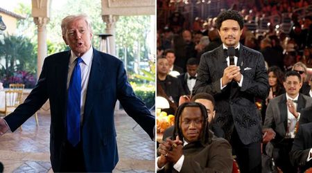 Trump threatens Trevor Noah with lawsuit over Grammy Epstein joke: 'False and defamatory statement'