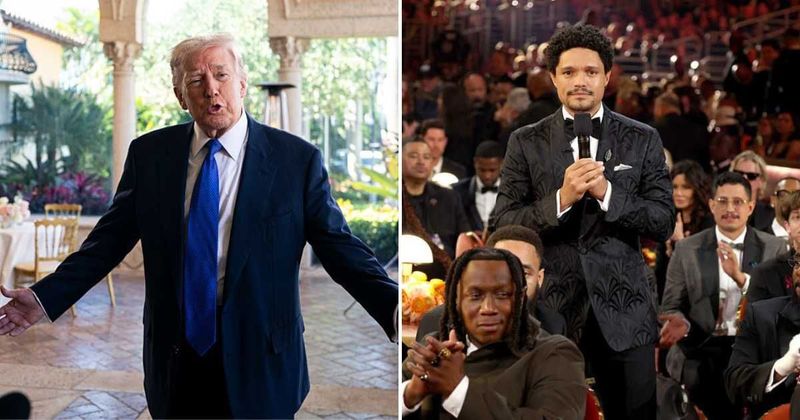 Trump threatens Trevor Noah with lawsuit over Grammy Epstein joke: 'False and defamatory statement'