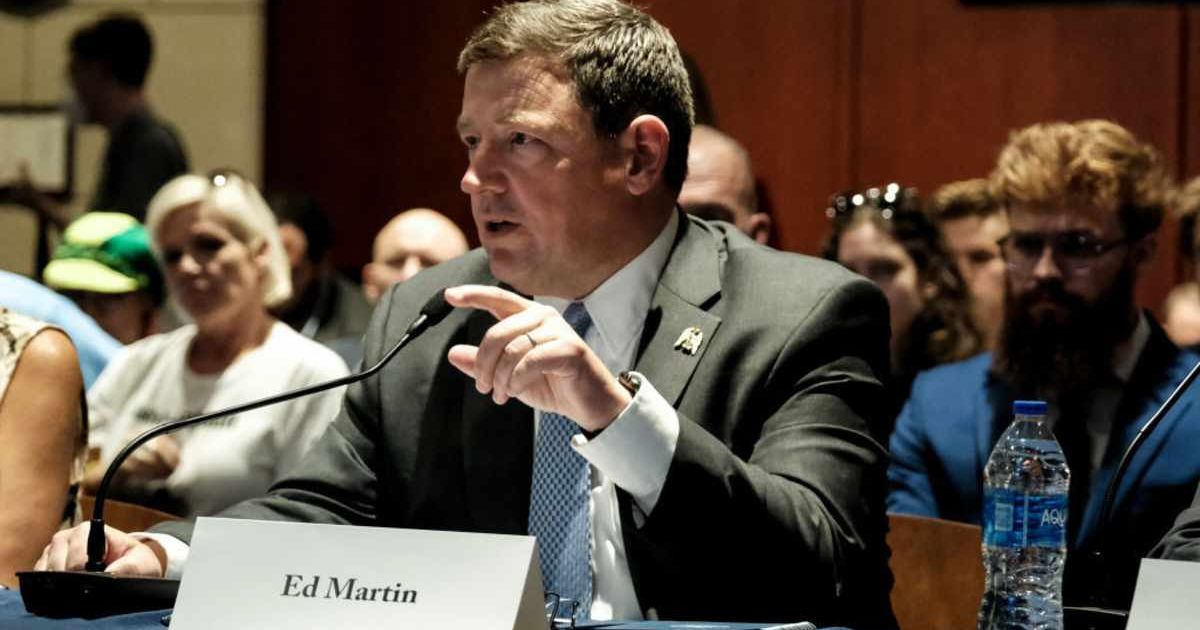 Ed Martin's 'Name and Shame' plan sparked controversy as he vowed to expose uncharged individuals, defying DOJ norms and drawing sharp criticism (Michael A McCoy/Getty Images)