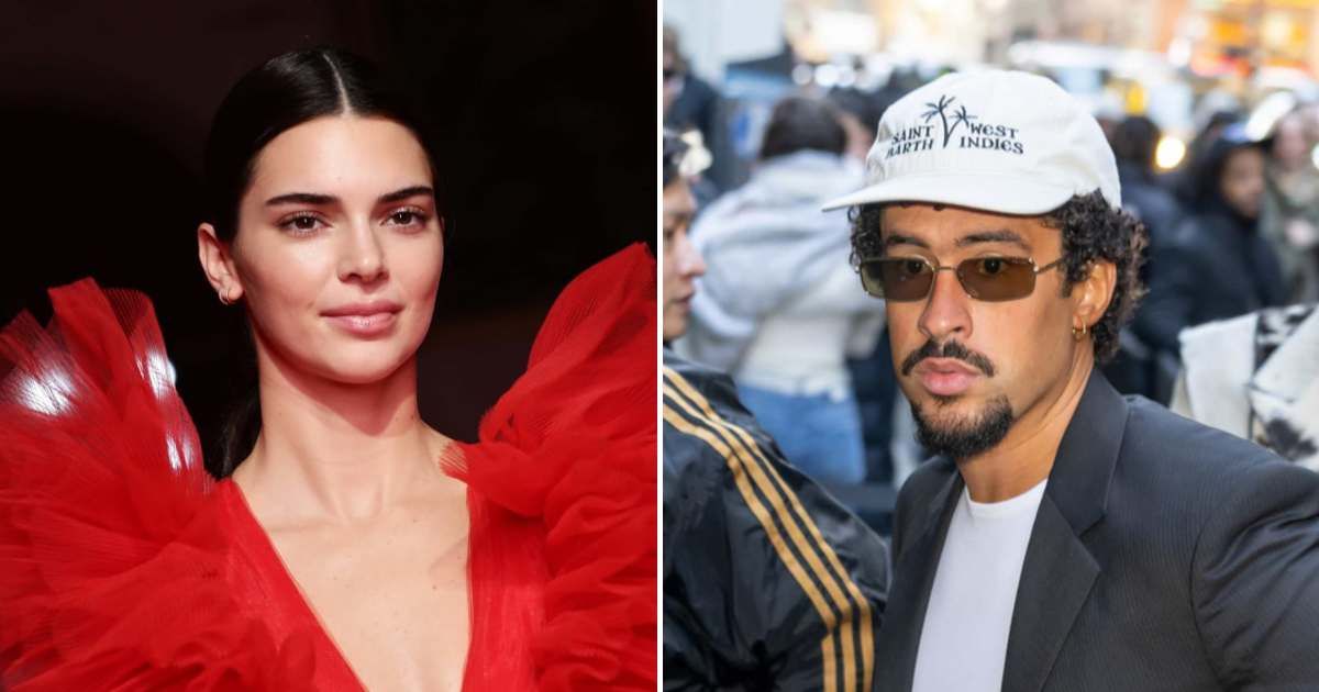 Rumor claims that Super Bowl LX headliner Bad Bunny drops hints about getting back with Kendall Jenner (Getty Images)