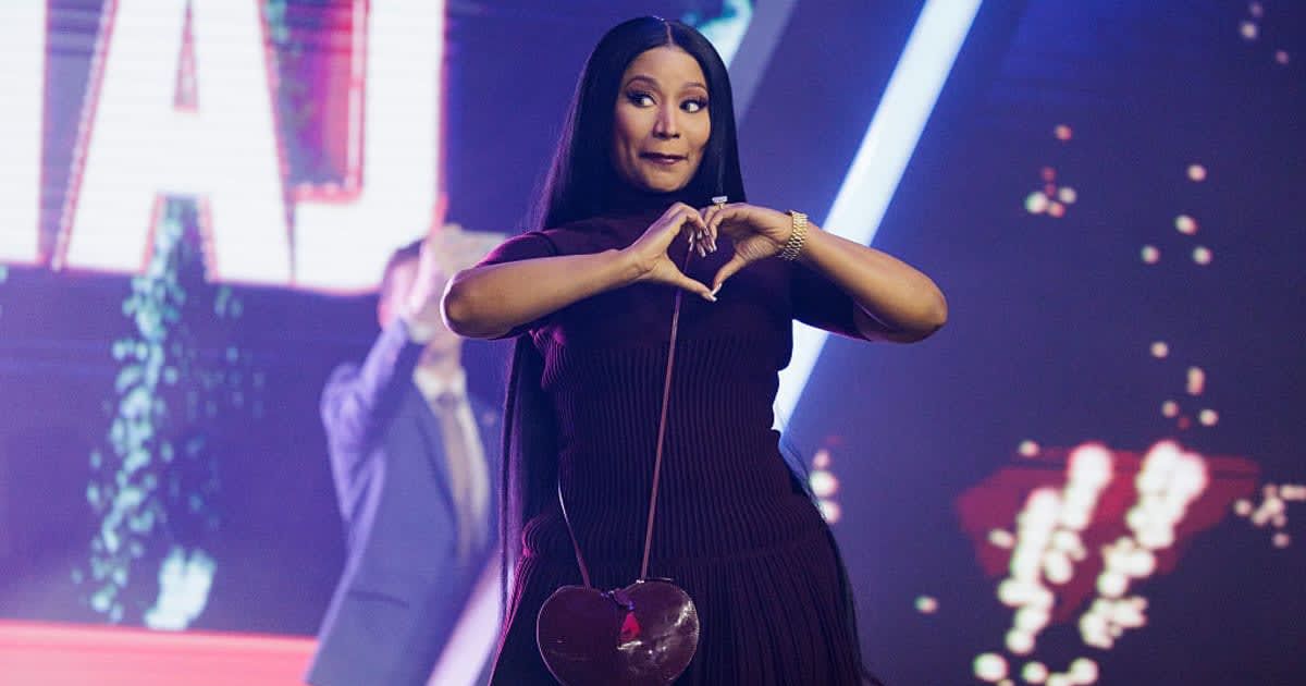 Nicki Minaj posted dozens of tweets attacking celebrities and Democrats after Grammys host Trevor Noah took a dig at her in his monologue (Getty Images)