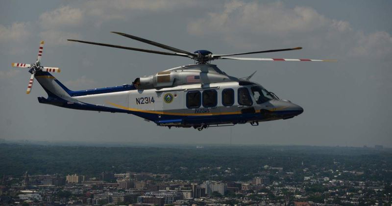 Low-flying choppers buzzing over SF Bay are part of routine radiation sweeps ahead of Super Bowl LX