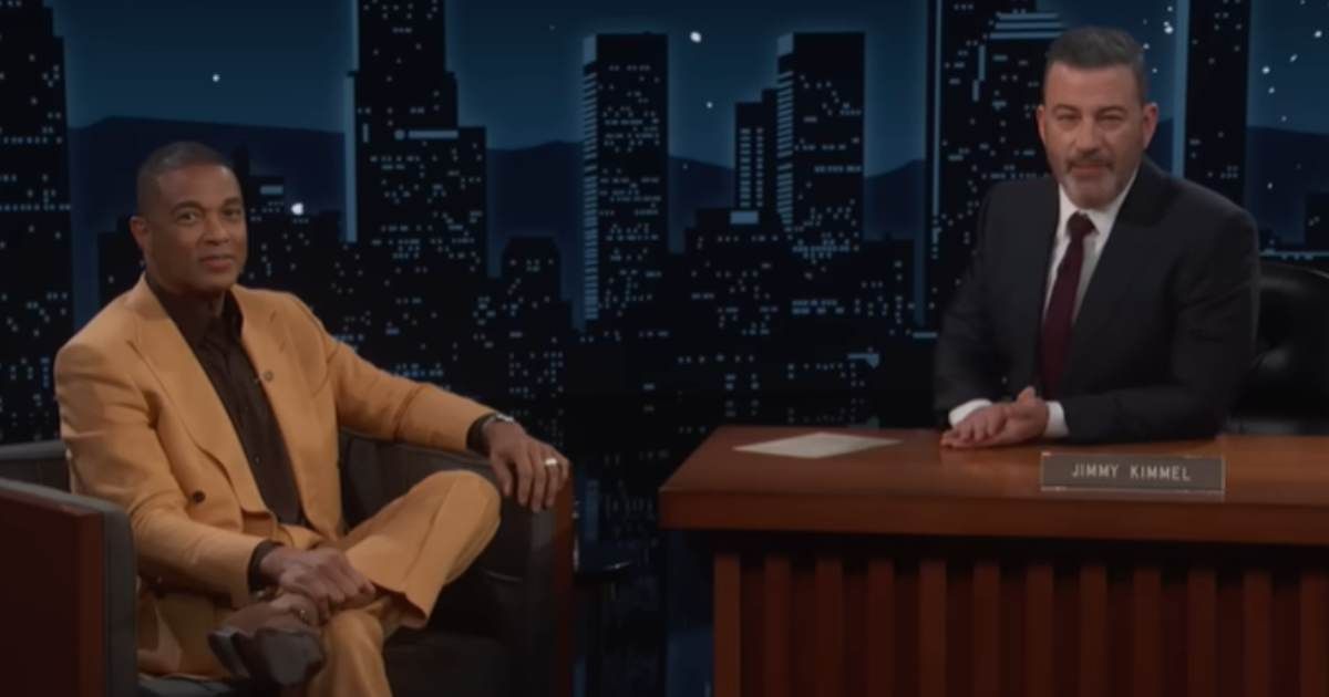 The former CNN anchor made his first major television appearance since his high-profile arrest on Jimmy Kimmel Live! Monday night (Youtube/Jimmy Kimmel Live/Screengrab)