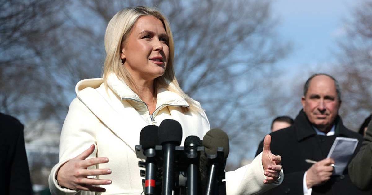 Leavitt slammed wealthy critics of federal law enforcement, insisting the President will not concede on immigration laws (Photo by Alex Wong/Getty Images)