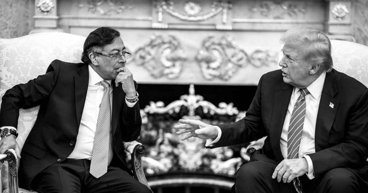 President Trump met Colombian President Gustavo Petro at the White House on Tuesday (@WhiteHouse/ X)