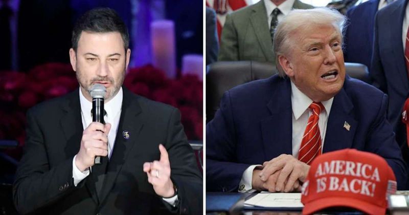 Jimmy Kimmel reacts after Trump drags him into Trevor Noah diss: 'How did I get in there'