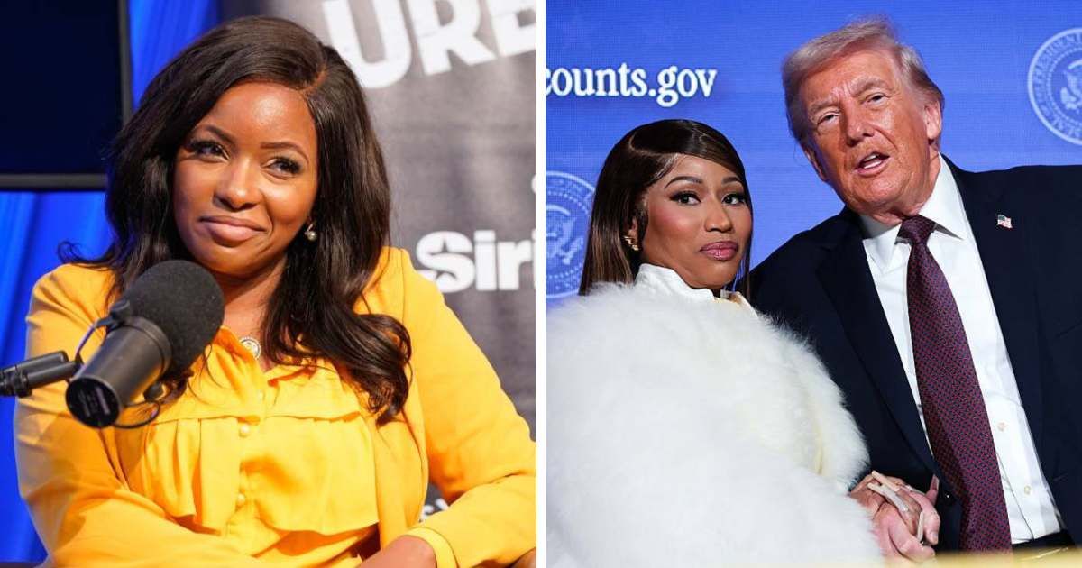 Rep Jasmine Crockett called out Nicki Minaj for backing President Donald Trump (Getty Images)