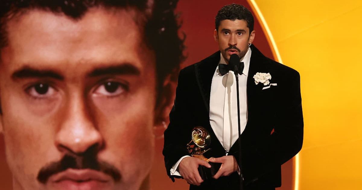 As Super Bowl LX nears, NFL players are divided over Bad Bunny’s halftime selection after an NFC player said the headliner should be American (Johnny Nunez/Getty Images for The Recording Academy)