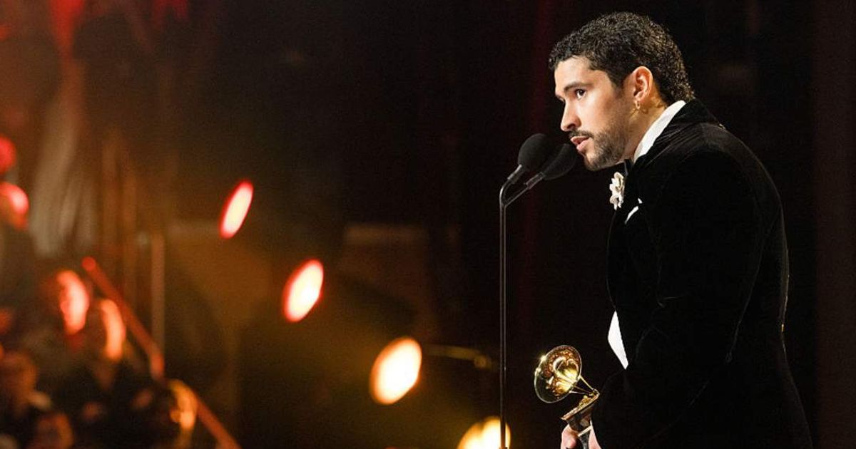 Plaintiff Tainaly Y Serrano Rivera said recordings sent to Roberto J Rosado in 2018 were used in 'Solo de Mí' and 'EoO' without consent (John Shearer/Getty Images for The Recording Academy)