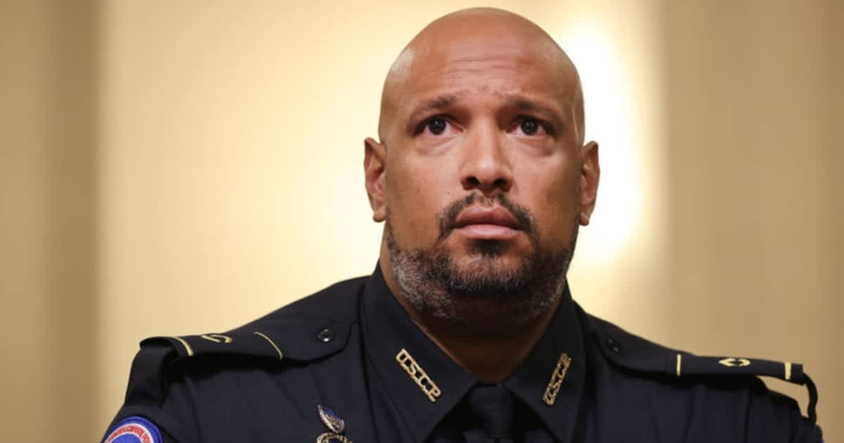 Testifying at the Cannon House Office Building on July 27, 2021, US Capitol Police Sgt Harry Dunn provided his account of the January 6 attack to the House Select Committee (Getty Images) 