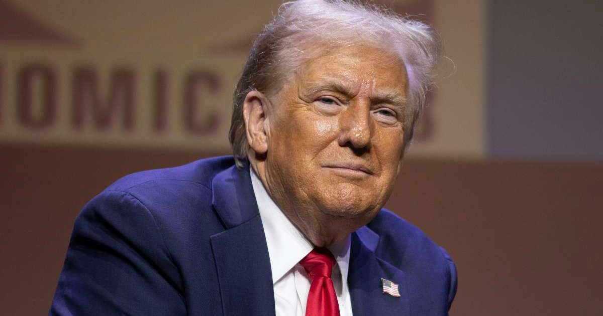 Speaking in an Oval Office interview with NBC News’ Nightly News anchor Tom Llamas, Trump addressed a possible shift toward a ‘softer touch’ in ICE operations ( Getty Images) 